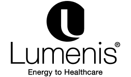 Lumenis Energy to Healthcare logo, black text on a white background