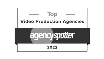 Agency spotter top video production agencies 2022 award logo