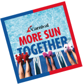 Poster with the text "more sun together"