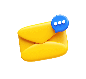 email-with-chat-bubble-icon-3d-illustration