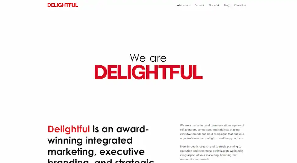 Delightful Communications Delightful Communications: Tech-Forward Digital Influence Programs
