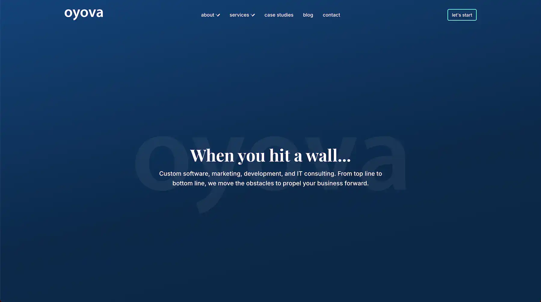 Oyova Oyova: Results-Driven Monitoring And Operational Streamlining